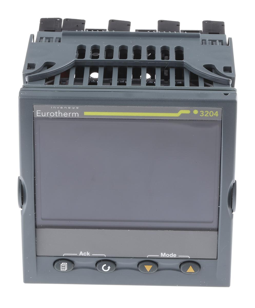 Produktfoto 1 von Eurotherm 3204 PID Temperaturregler, 4 x Analog, Umschaltrelais, Logik, Relais Ausgang, 85 → 264 V ac, 96 x 96mm