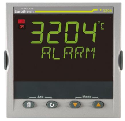 Produktfoto 1 von Eurotherm 3204 PID Temperaturregler, 4 x Umschaltrelais, Relais Ausgang, 85 → 264 V ac, 96 x 96mm