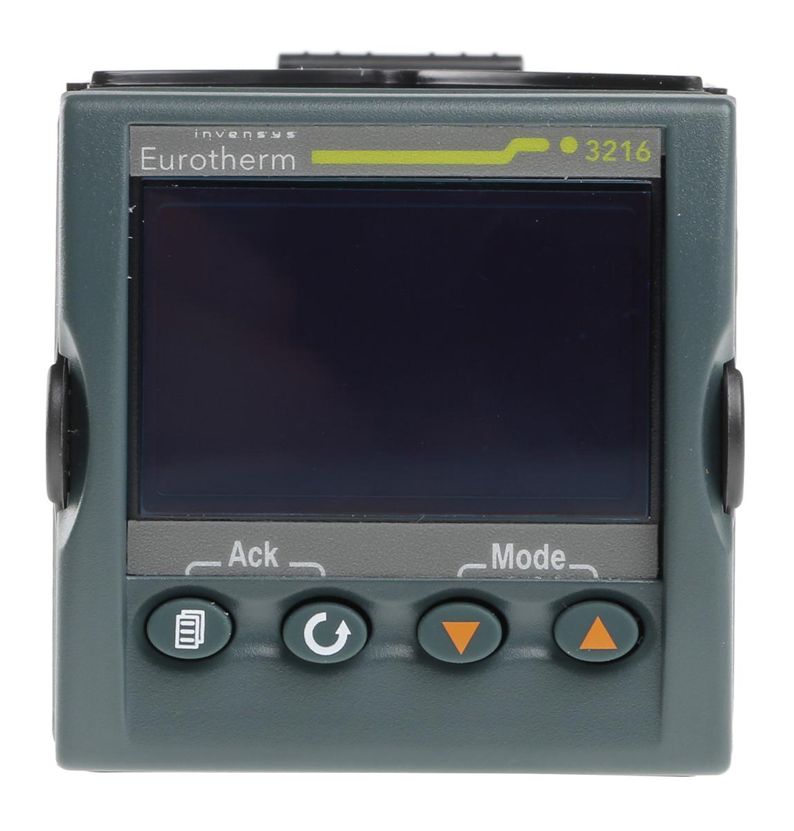 Produktfoto 1 von Eurotherm 3216 PID Temperaturregler, 3 x Umschaltrelais, Relais Ausgang, 24 VAC/DC, 48 x 48mm