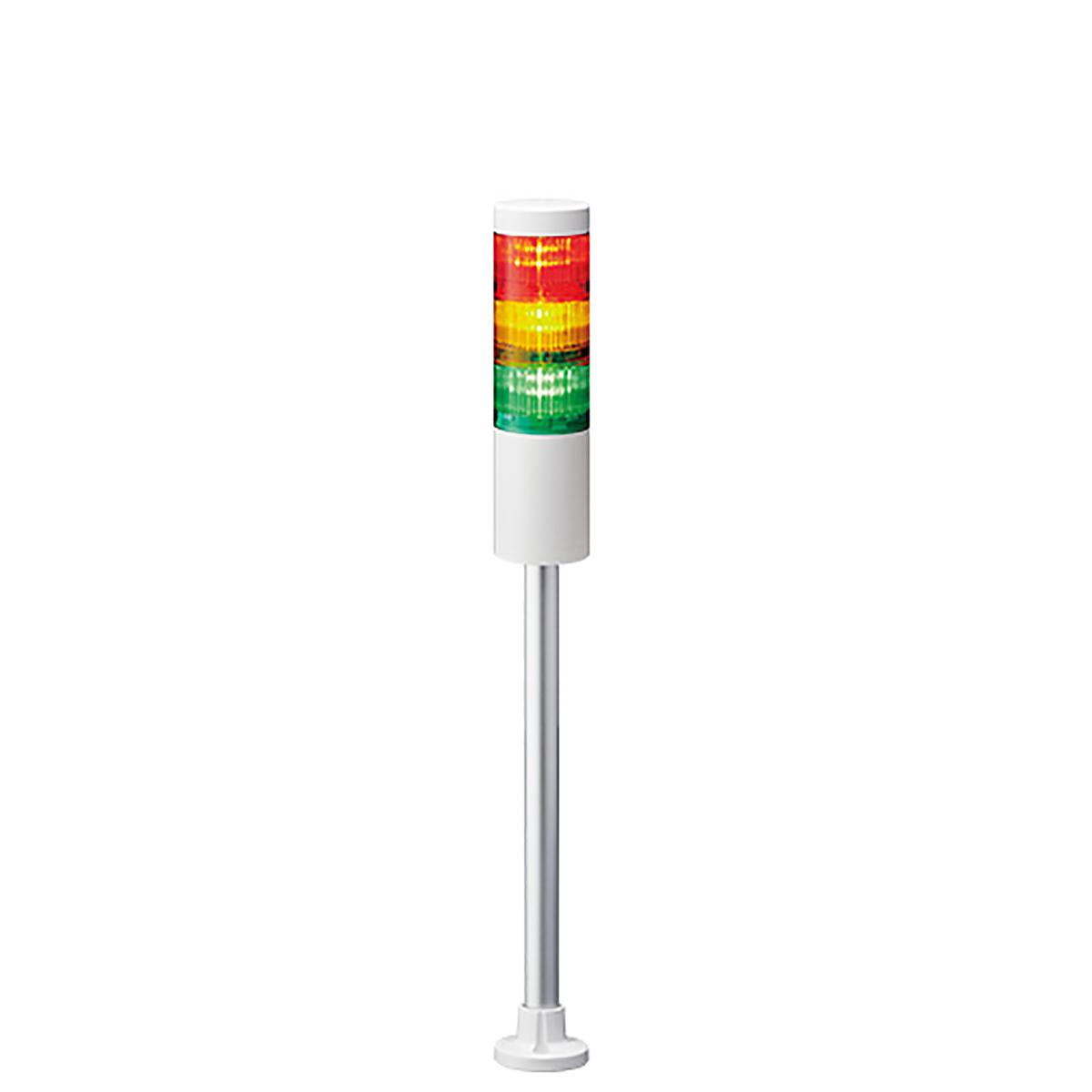 Patlite LR6 LED Signalturm 3-stufig mehrfarbig LED Rot/Gelb/Grün Dauer 509mm Multifunktion