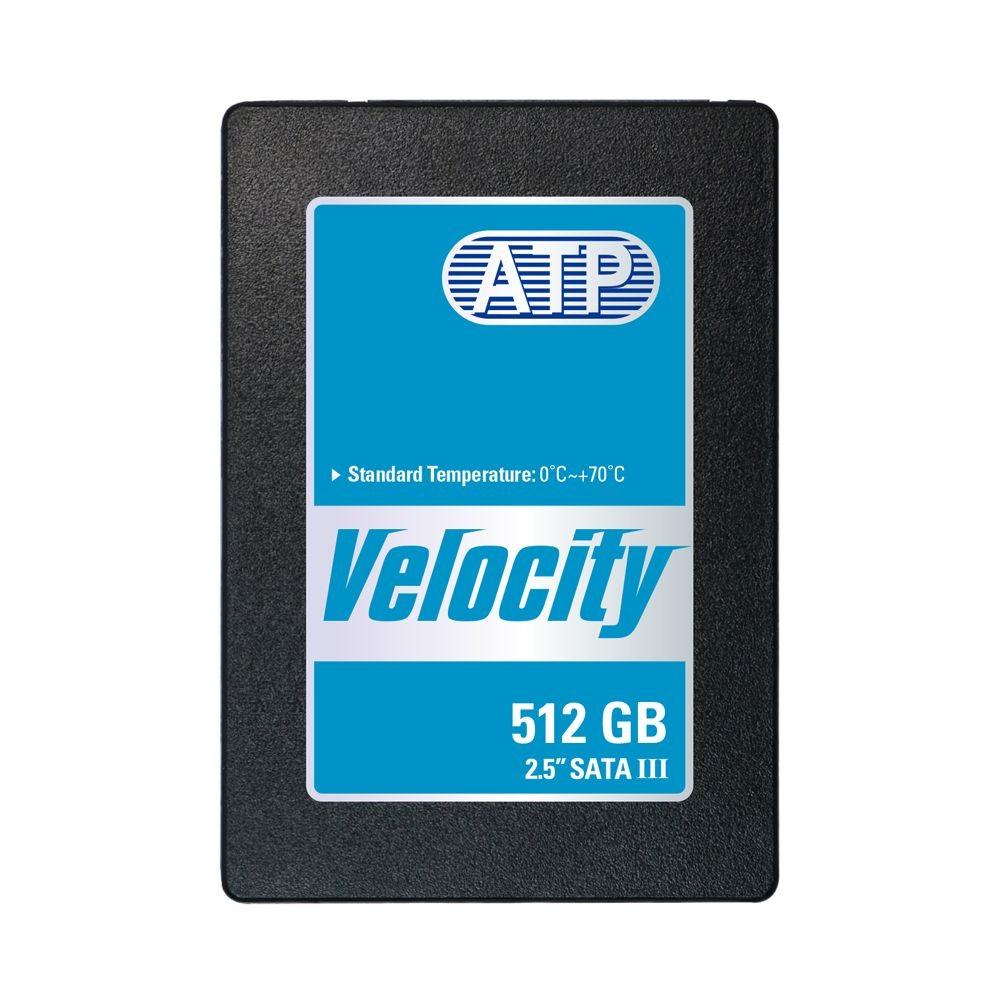 Produktfoto 1 von ATP A600Vdc, 2,5 Zoll Intern SSD-Laufwerk SATA III 6 Gb/S Industrieausführung, 3D TLC, 512 GB, SSD