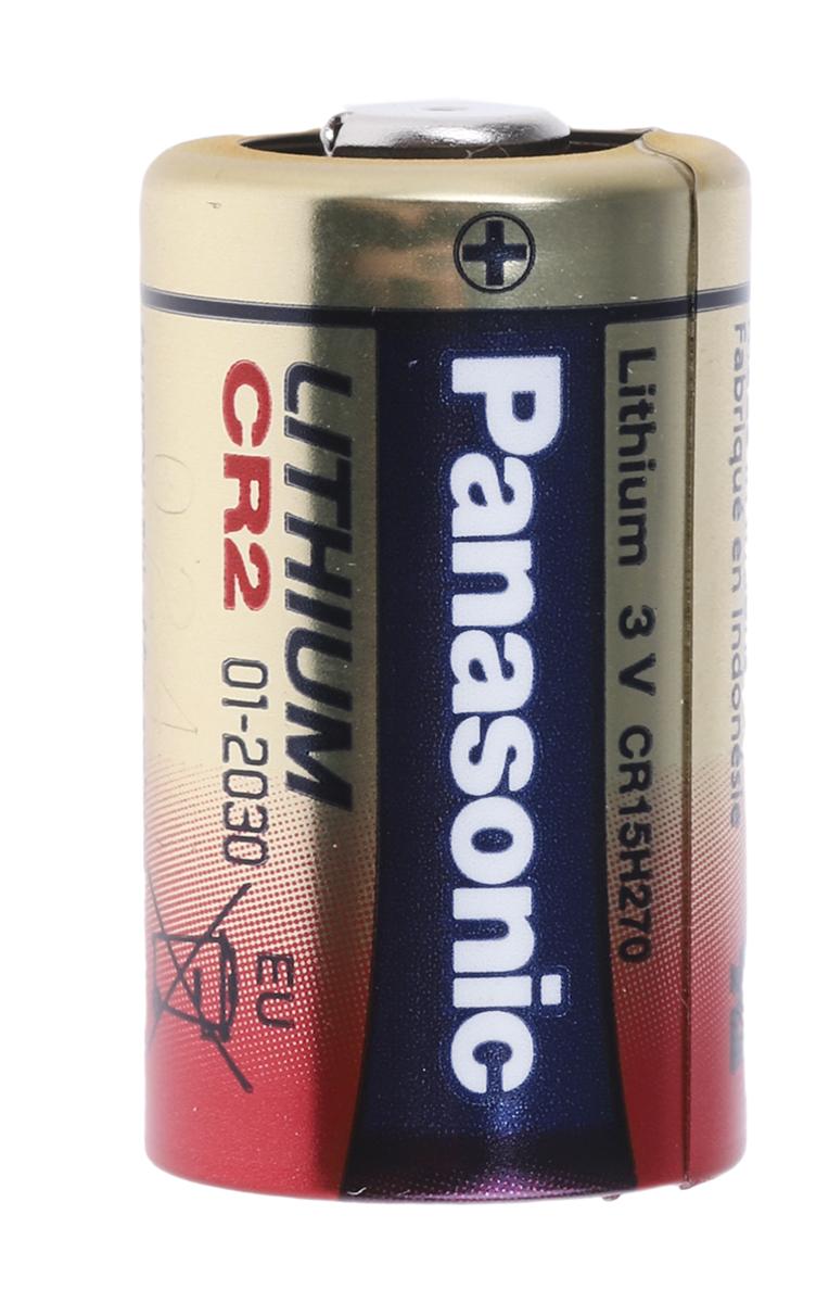 Panasonic CR2 Lithium Batterie, 3V / 850mAh LiMnO2 27 x 15.6mm