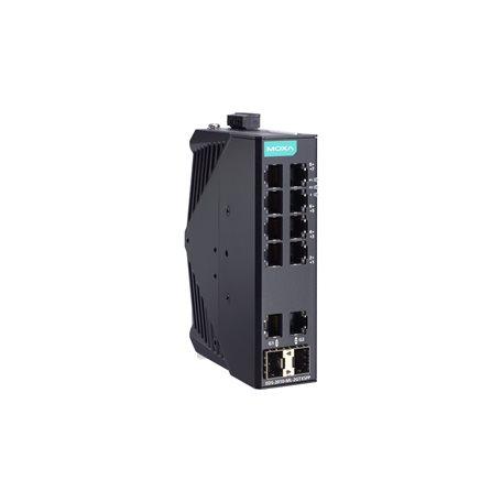 Produktfoto 1 von MOXA Unmanaged Ethernet Switch, 10 x RJ45 / 1000Mbit/s, bis 120km, 9.6 → 60V dc