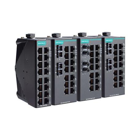 Produktfoto 1 von MOXA Unmanaged Ethernet Switch, 16 x RJ45 / 100Mbit/s, bis 100m, 9.6 → 60V dc