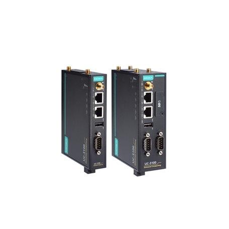 Produktfoto 1 von MOXA UC-3100 Industrie-PC 1 Adern, ARM Cortex, 8000 MB 1GHz IP30 für Linux