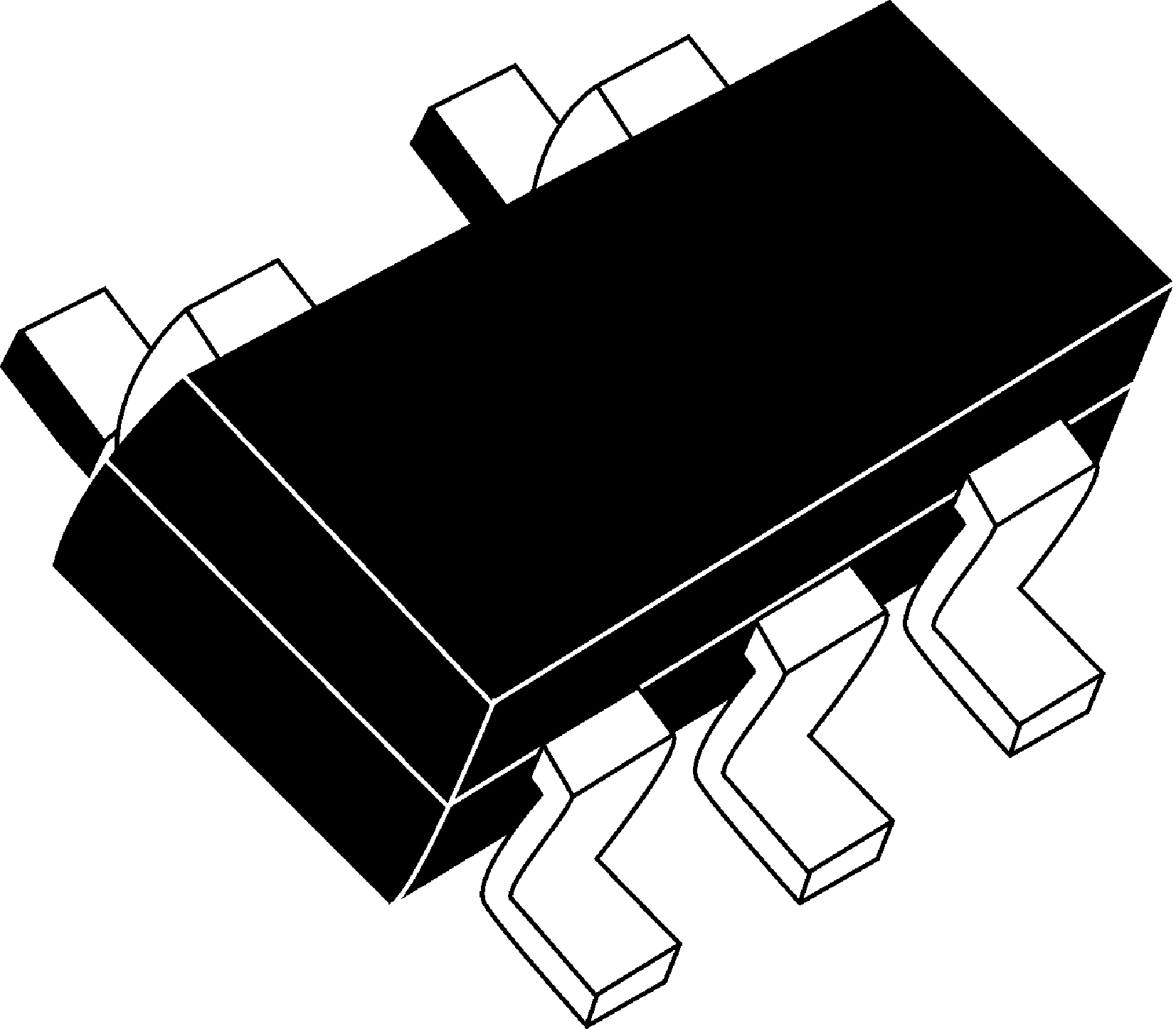 Produktfoto 1 von Analog Devices DC/DC-Wandler Inverting 1-Kanal 2,9 MHz TSOT-23 5-Pin Einstellbar