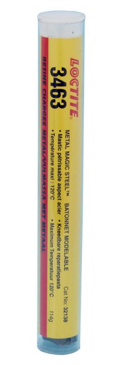 Produktfoto 1 von Loctite 3463 Magic Steel Stahl 2-K Epoxidfüller Stick zum Reparatur, Abdichtung, Glätten, Stick 114 g