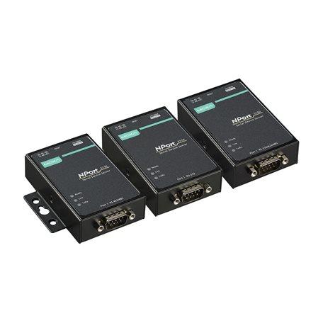 Produktfoto 1 von MOXA Geräteserver 1 Ethernet-Anschlüsse 1 serielle Ports RS-232 230.4kbit/s