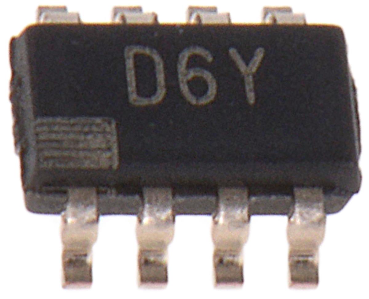 Produktfoto 1 von Analog Devices 8 bit DAC AD5450YUJZ-REEL7, 2.7Msps TSOT, 8-Pin, Interface Seriell (SPI/QSPI/Microwire)