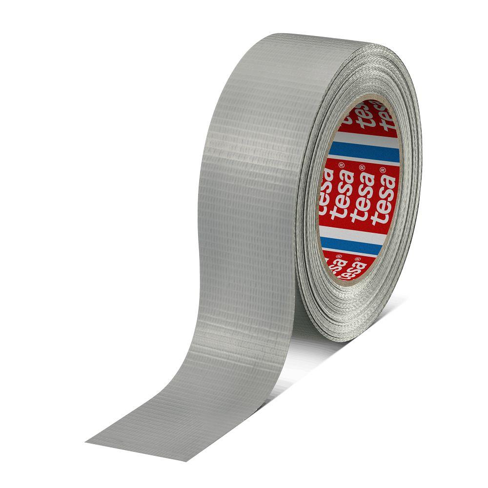 Produktfoto 1 von Tesa 4662 Panzerband, PE-Klebeband Weiß, 0.23mm x 48mm x 50m