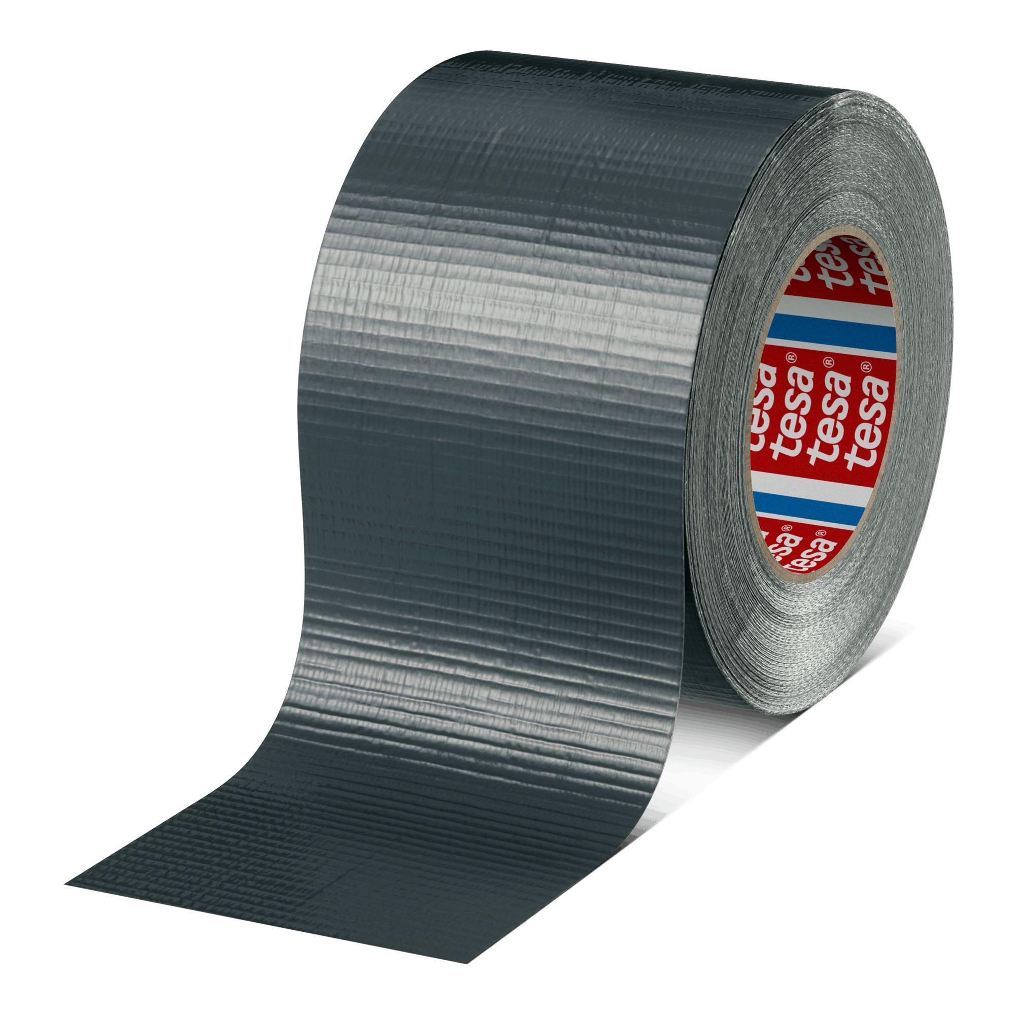 Produktfoto 1 von Tesa 4662 Panzerband, PE-Klebeband Silber, 0.23mm x 96mm x 50m