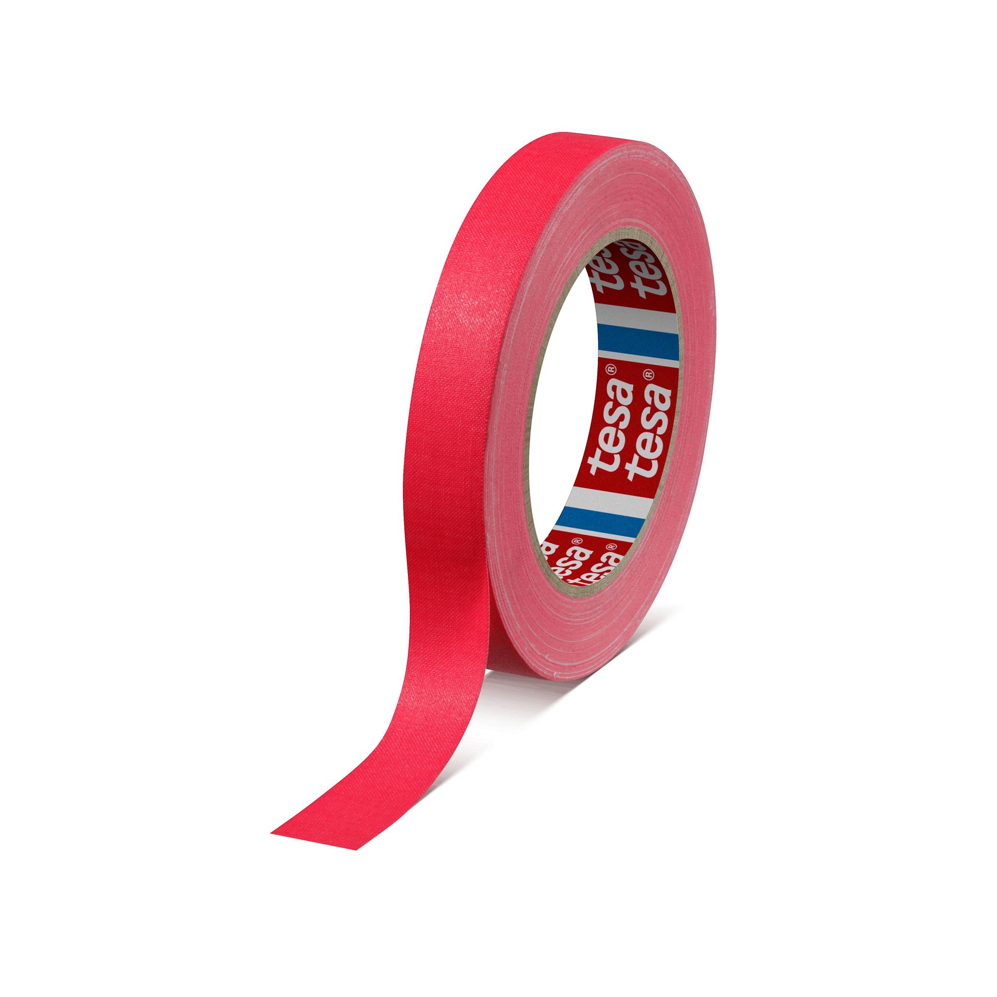 Tesa GAFFA Panzerband, Pink, Acryl beschichtet, 0.28mm x 19mm x 25m