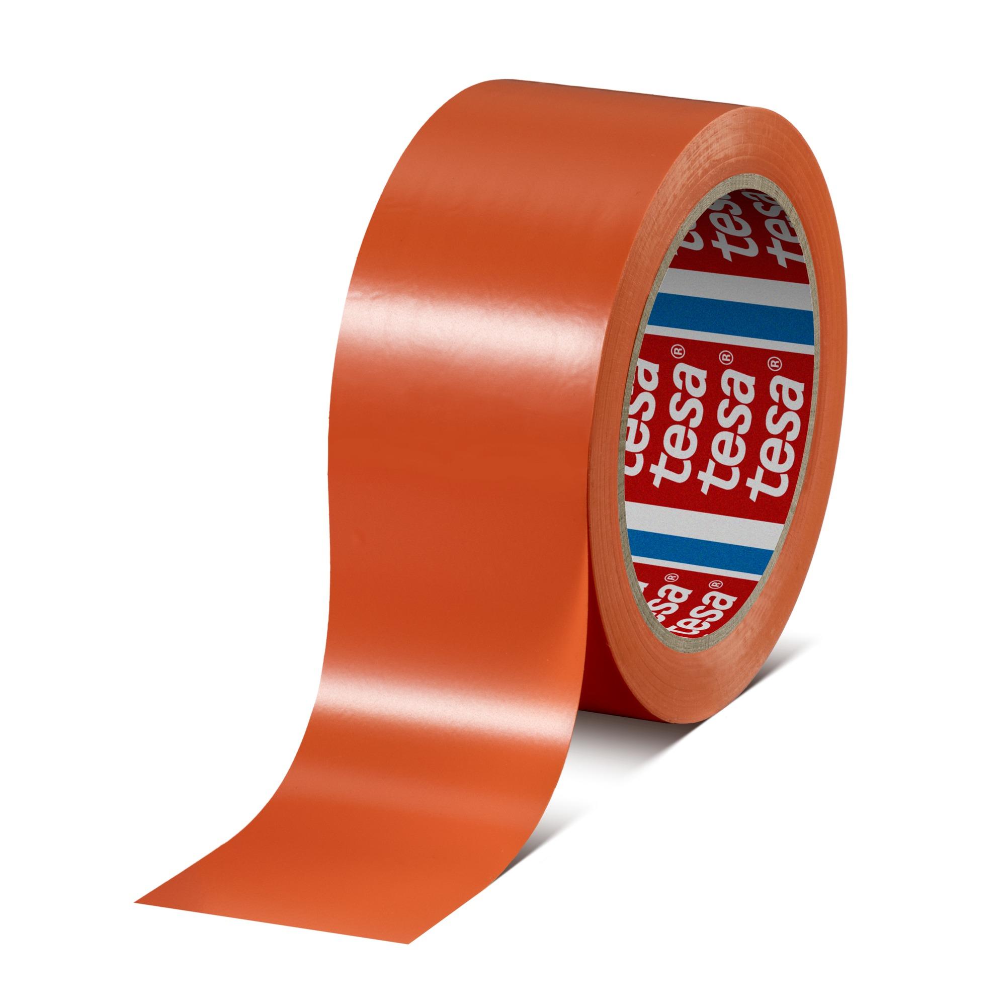 Produktfoto 1 von Tesa PVC Putzband Orange Naturgummi-Kleber 50mm x 33m