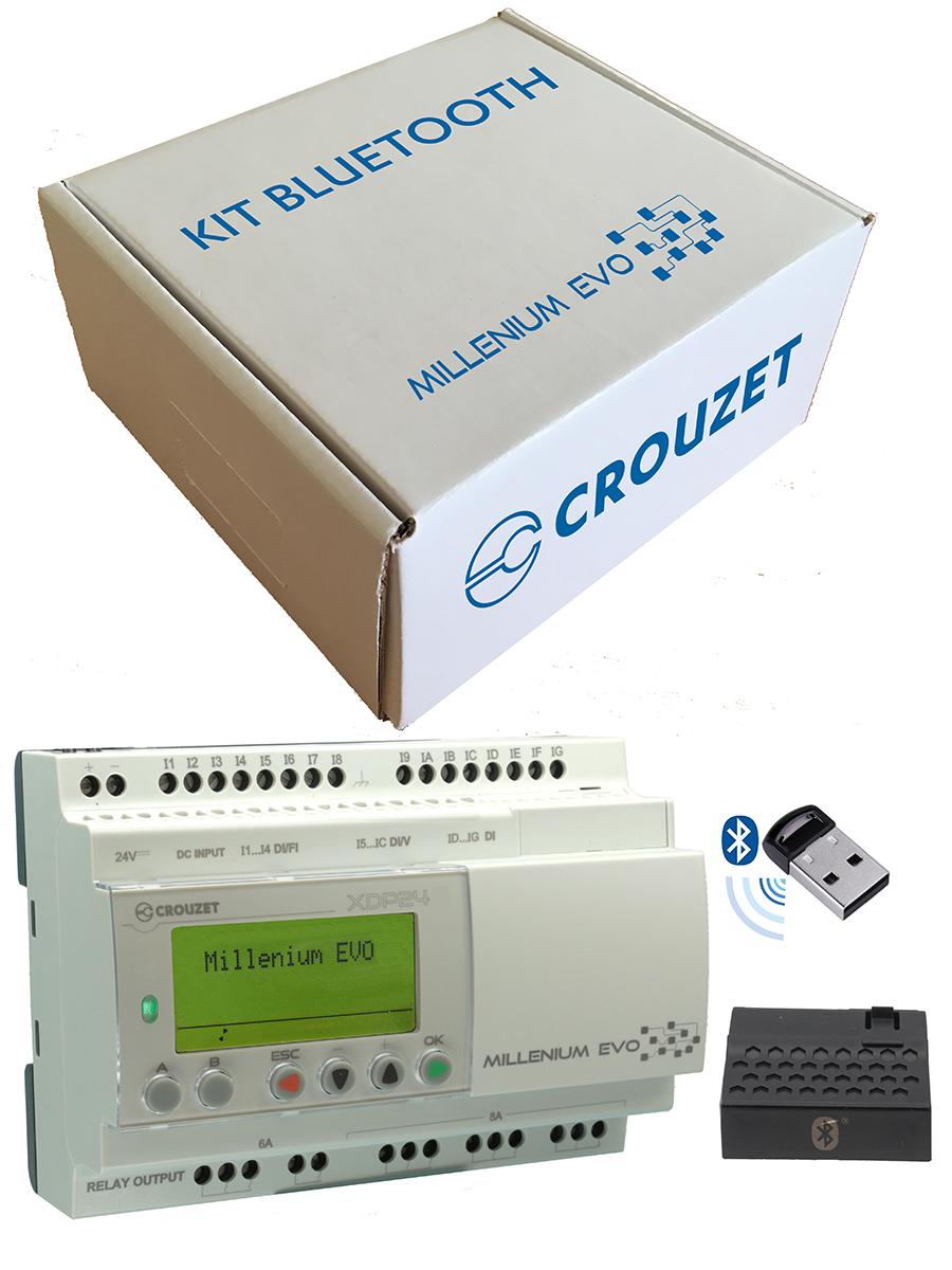 Crouzet Millenium Evo SPS CPU Starter Kit, 16 (Digital) Eing. Relais Ausg.Typ Digital Eing.Typ für PLC 24 V dc