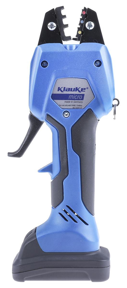 Klauke EK 50 ML EU Batterie/Hydraulik Crimpzange für Isolierte Klemmen, nicht isolierte Klemmen, Rohrkabelschuhe