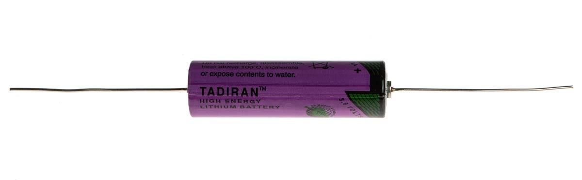 Produktfoto 1 von Tadiran AA Batterie, Lithium Thionylchlorid, 3.6V / 2.4Ah, mit Lötfahne