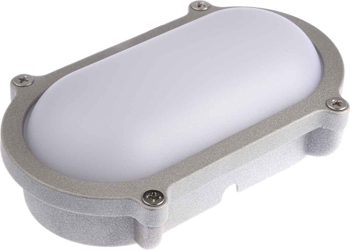 Produktfoto 1 von Timeguard LED Wandleuchte Oval, 230 V ac / 7 W, Linse Weiß, 100 mm x 155 mm