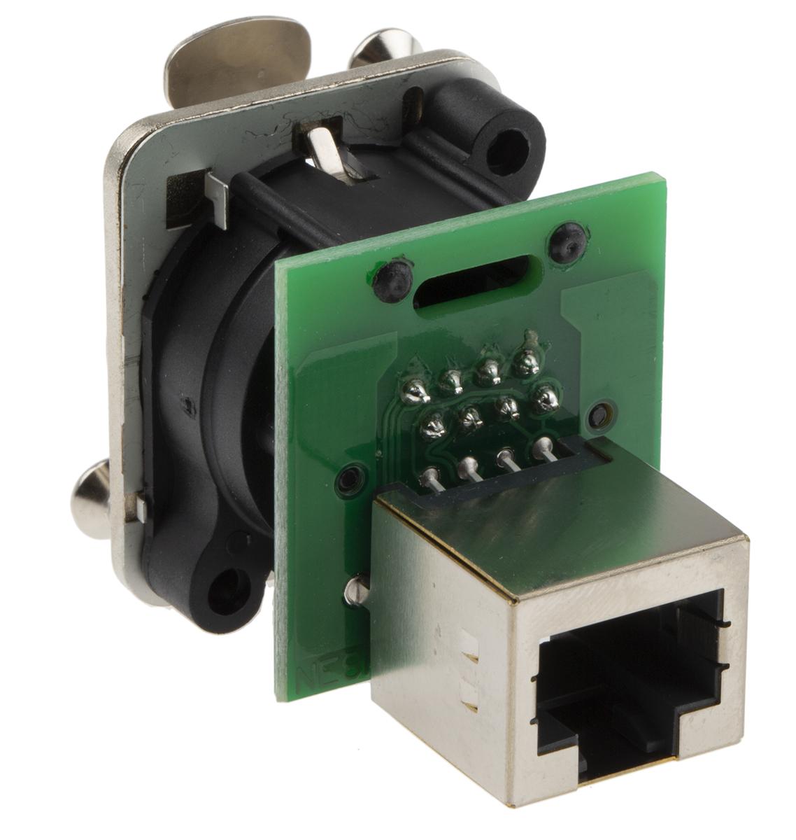 Neutrik Adapter, RJ45, RJ45, Buchse, Buchse