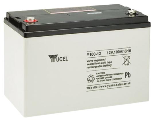 Produktfoto 1 von Yuasa YUASA YUVOLT Abgedichteter Bleiakku, 12V / 111Ah, Einsatz M8-Anschluss, 220 x 330 x 173mm