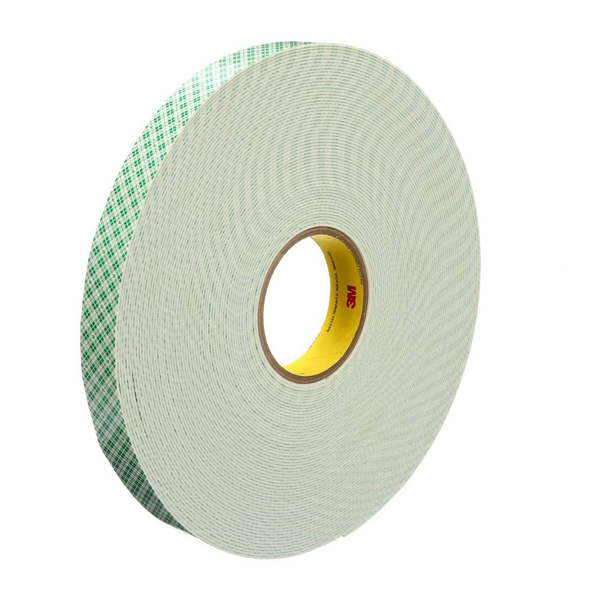 Produktfoto 1 von 3M SCOTCH 4026 Schaumstoff Klebeband doppelseitig, Weiß, Stärke 1.6mm, 50mm x 33m, 27,5 N/cm