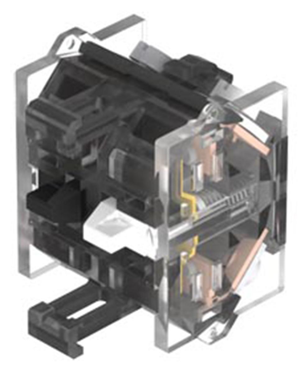 EAO Modularschalter-Kontaktblock, , 2 Öffner, 500V ac für Schalter, Serie 04, Schraubanschluss