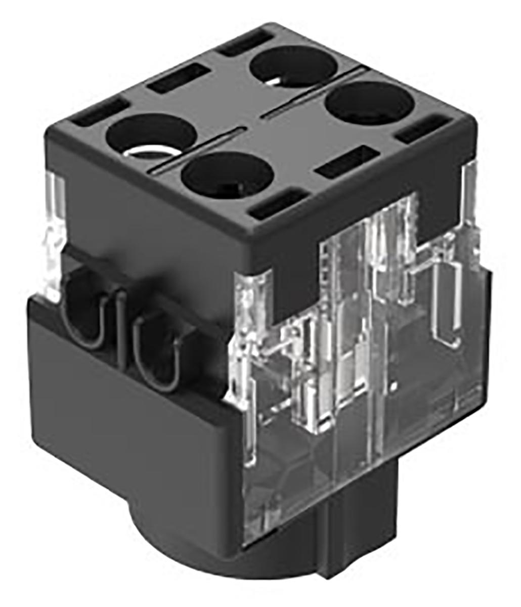 EAO Drucktaster-Kontaktblock, , 1 Öffner, 250V ac/dc für Schalter der Serie 61, Schraubanschluss