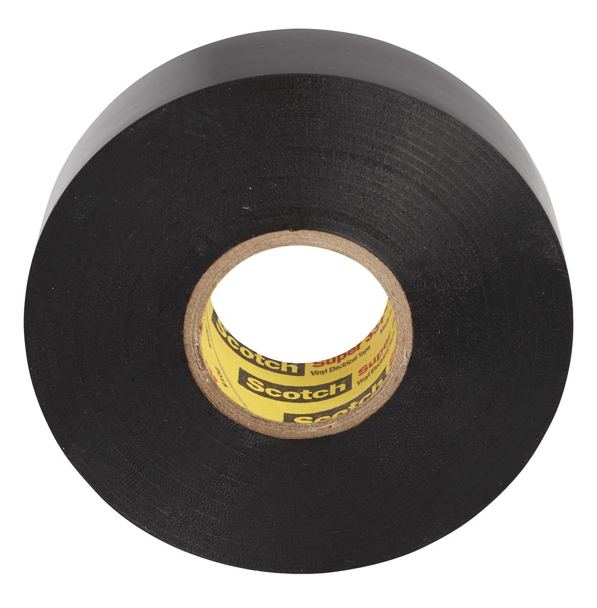 Produktfoto 1 von 3M Scotch Super 33+ Isolierband, PVC Schwarz, 0.18mm x 19mm x 6m, -18°C bis +105°C