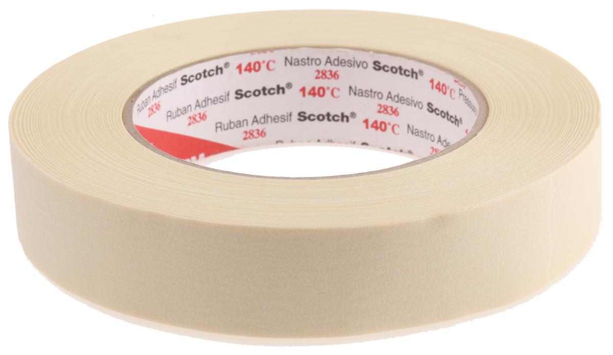 Produktfoto 1 von 3M SCOTCH 401E Papier Abdeckband bronzefarben, Stärke 0.17mm Gummi-Kleber 24mm x 50m