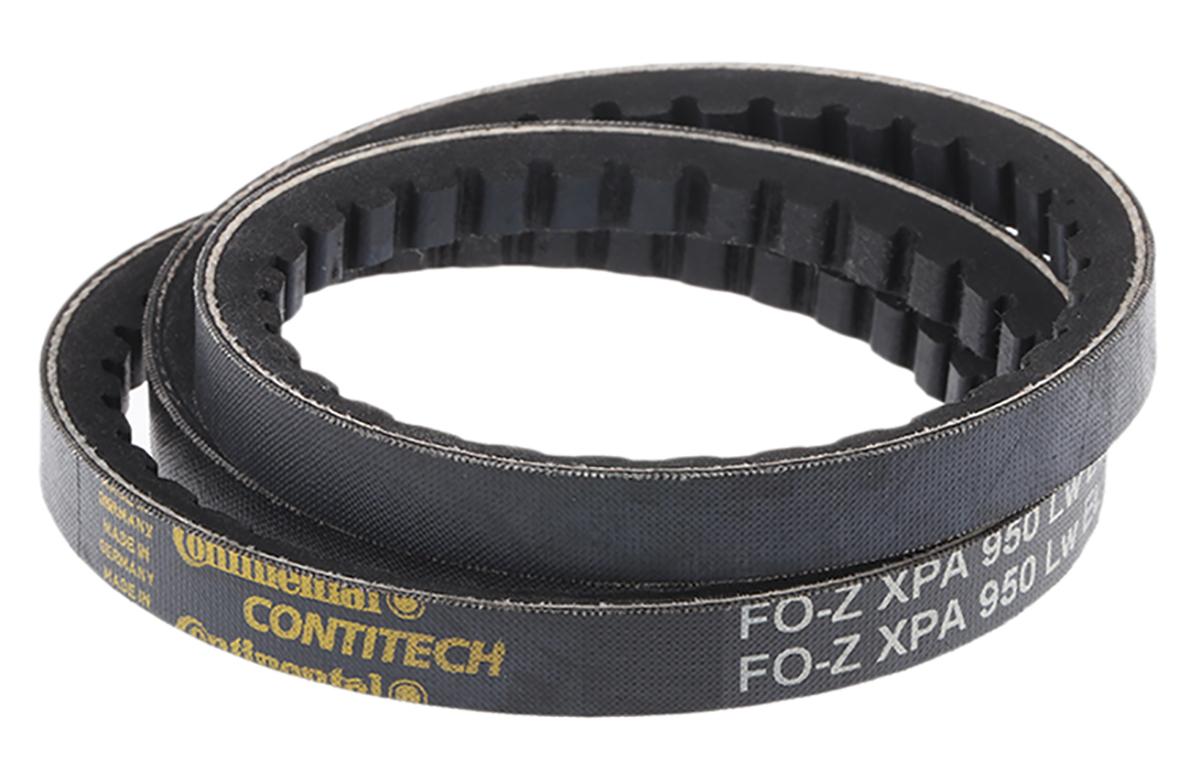 Produktfoto 1 von Contitech CONTI FO-Z Gummi Antriebsriemen, XPA-Profil 12.7mm x 10mm x 950mm, Scheiben-Ø 63mm