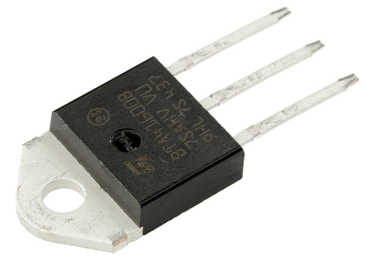 STMicroelectronics TRIAC 40A TOP3 THT Gate Trigger 1.3V 100mA, 600V, 600V 3-Pin