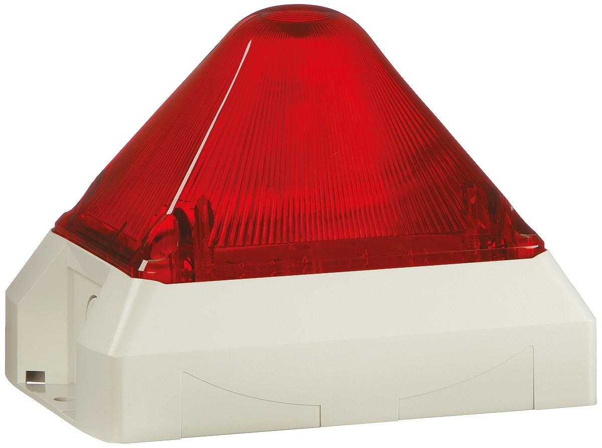 Produktfoto 1 von Pfannenberg PY X-M-10, Xenon Blitz Signalleuchte Rot, 230 V ac x 124mm