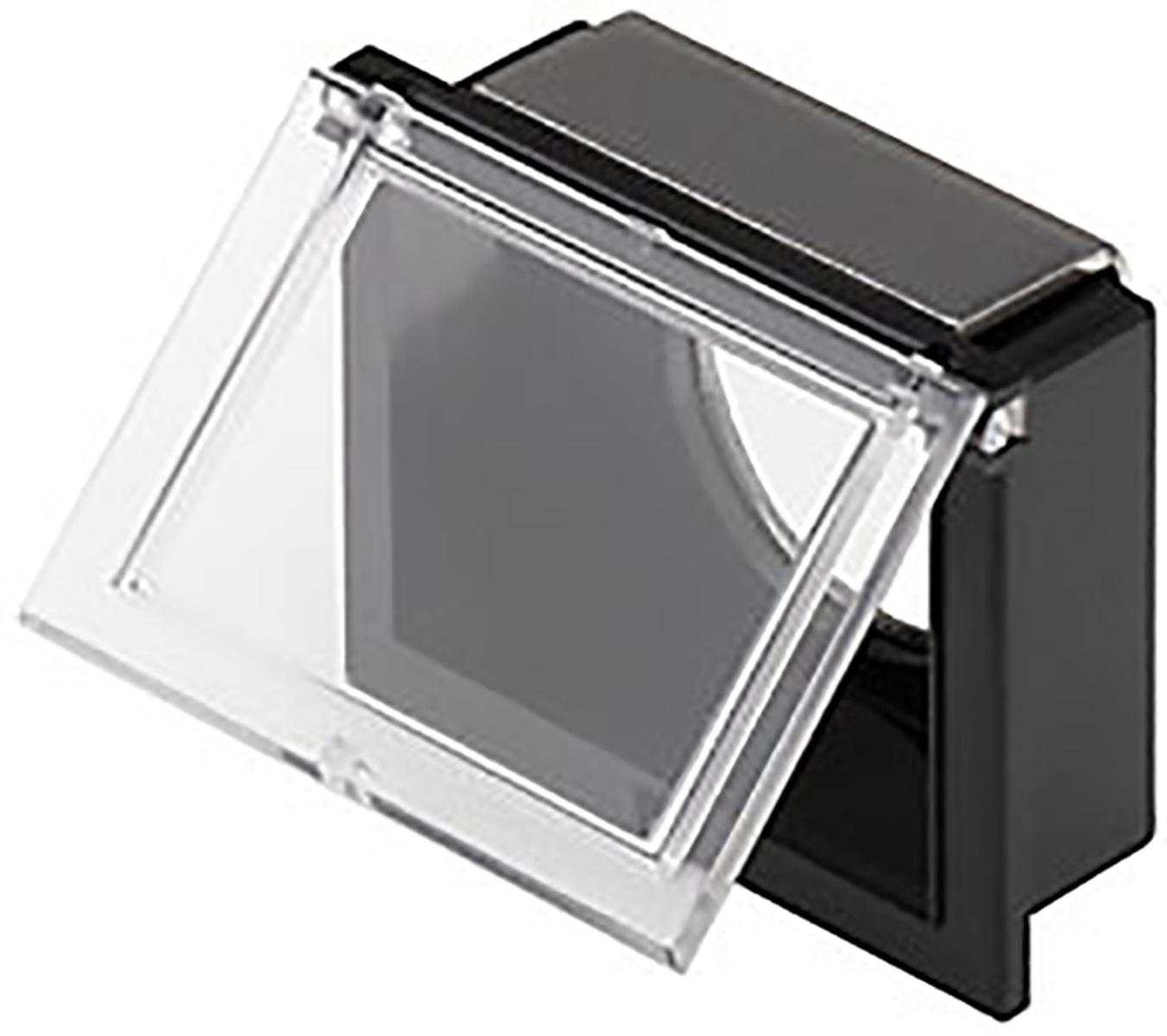 Produktfoto 1 von EAO Drucktasten-Flip-Guard Typ Schutzabdeckung Transparent für Schalter der Serie 61 30 x 24mm