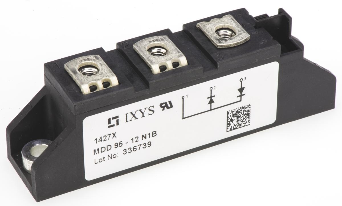 IXYS Tafelmontage Diode, 1200V / 120A, 7-Pin TO-240AA