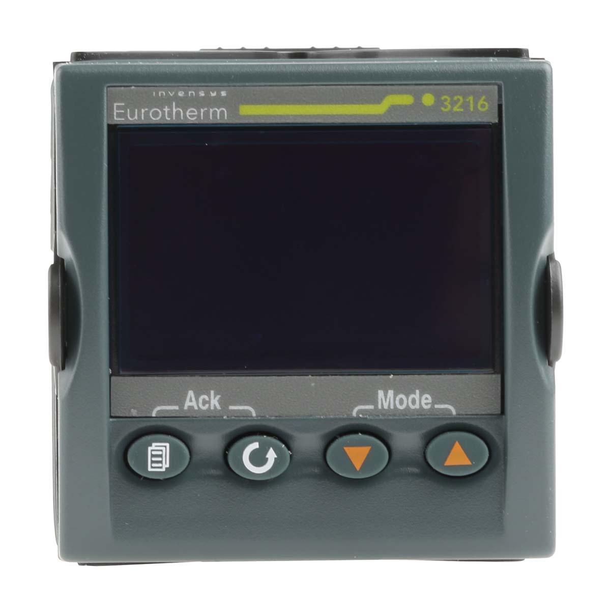 Produktfoto 1 von Eurotherm 3216 PID Temperaturregler, 3 x Analog, Umschaltrelais, Logik, Relais Ausgang, 85 → 264 V ac, 48 x 48mm