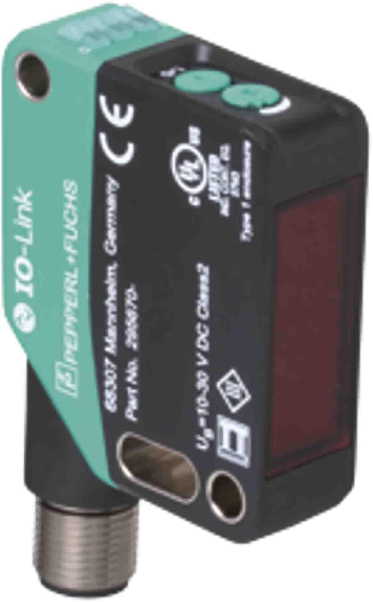 Pepperl + Fuchs OBD1400 Kubisch Optischer Sensor, Diffus, Bereich 1,4 m, NPN/PNP Ausgang, 4-poliger M12-Steckverbinder