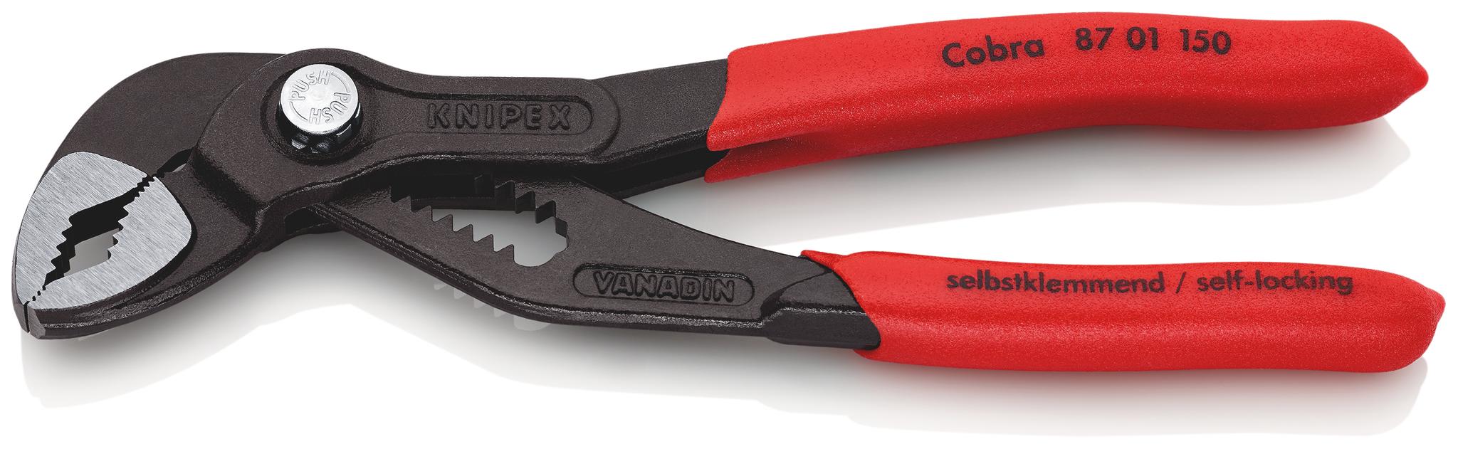 Produktfoto 1 von Knipex Cobra® Wasserpumpenzange / Backen 30mm 150 mm