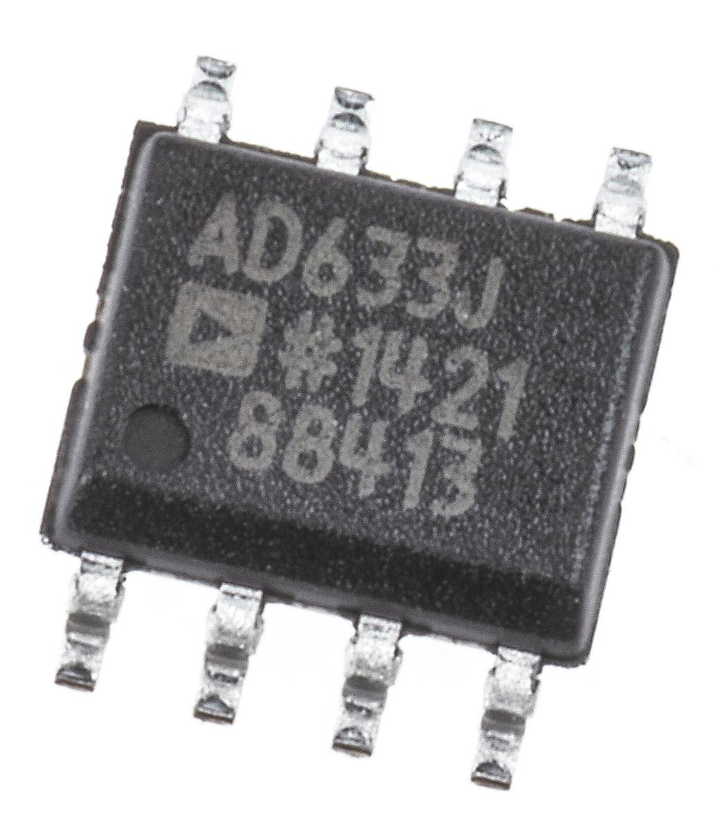 Produktfoto 1 von Analog Devices Spannungsmultiplizierer 4 Quadr., Single Ended, 1 Anz. Elemente/ Chip 1 MHz SOIC 8-Pin, SMD