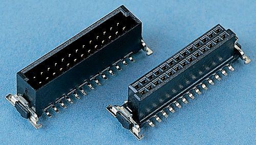 ERNI SMC Leiterplattenbuchse Gerade 80-polig / 2-reihig, Raster 1.27mm