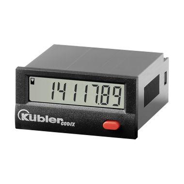 Produktfoto 1 von Kübler CODIX 141 Zähler LCD 7-stellig, 10 → 30 Vdc, 0 → 99999,99