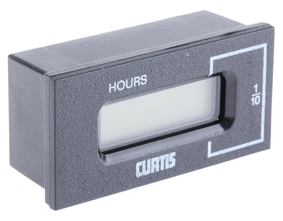 Produktfoto 1 von Curtis Zähler LCD 6-stellig, 100 → 230 V ac, 48 → 150 V dc, 0 → 99999,9