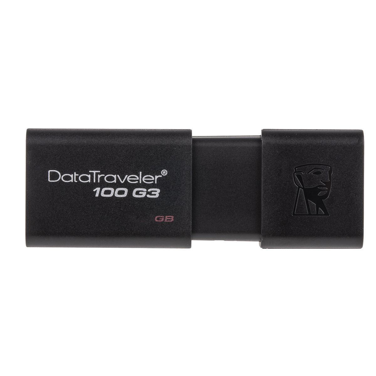 Produktfoto 1 von Kingston, USB-Flash-Laufwerk, 256 GB, USB 3.0, DataTraveler 100 G3