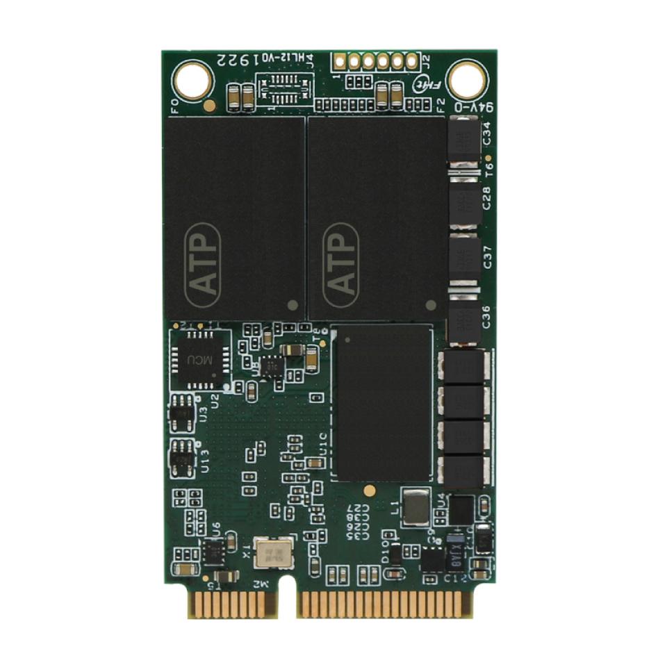 Produktfoto 1 von ATP A600Si, mSATA Intern SSD SATA III Industrieausführung, 32 GB, SSD