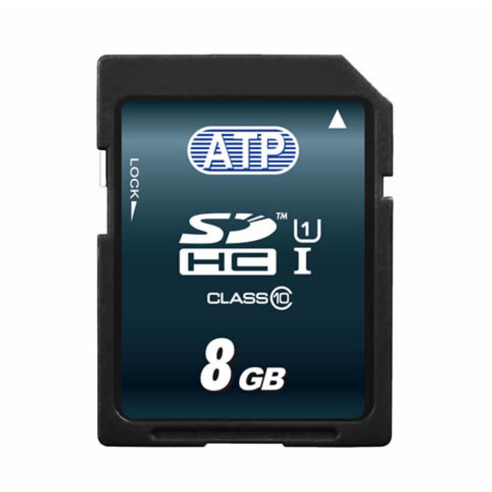 Produktfoto 1 von ATP S700Pi SDHC SD-Karte 8 GB UHS-1, MLC