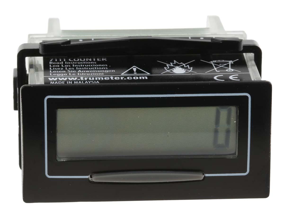 Produktfoto 1 von Trumeter Bidirektional Zähler LCD 8-stellig, Impulse, max. 10kHz, 3,6 V dc, 0 → 99999999