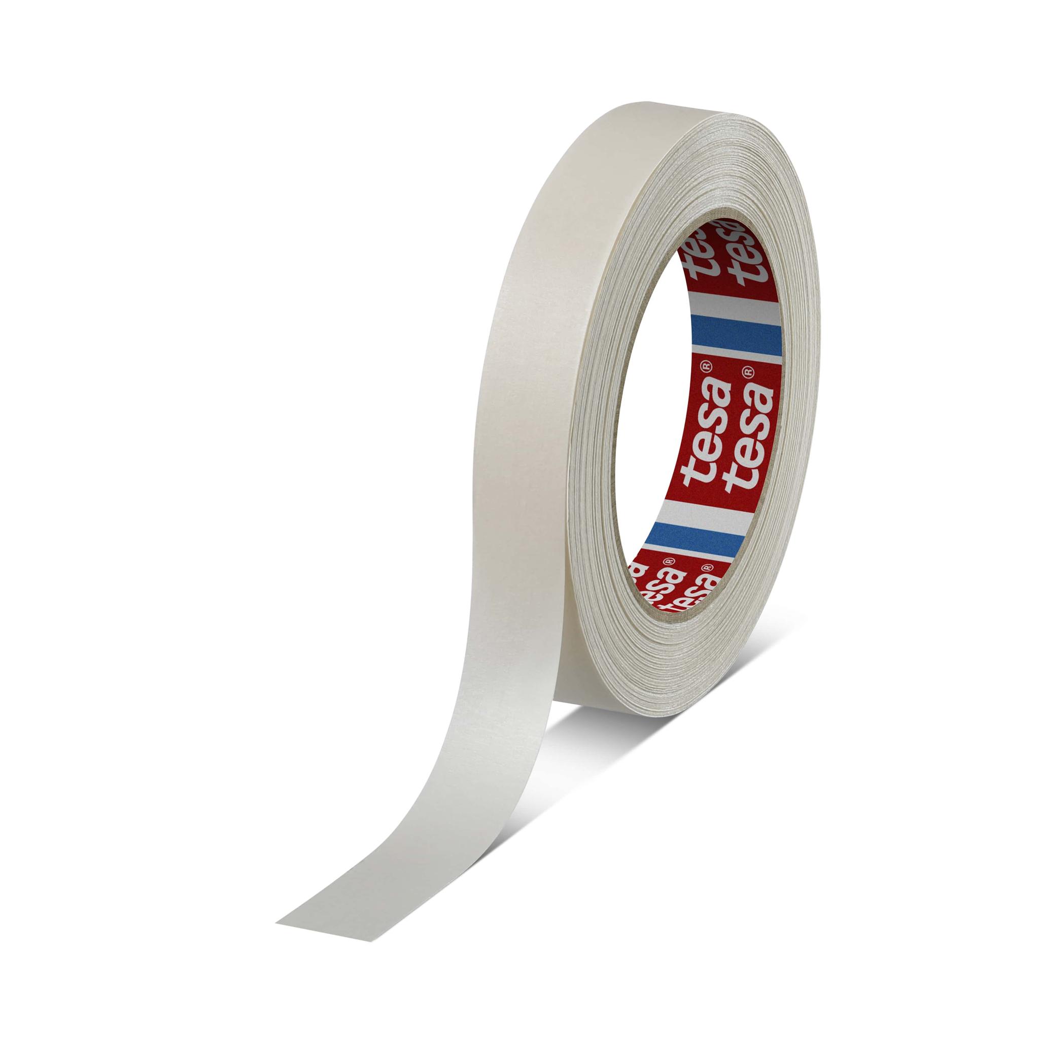 Tesa 4317 Papier Abdeckband Beige, Stärke 0.14mm Naturgummi-Kleber 19mm x 50m