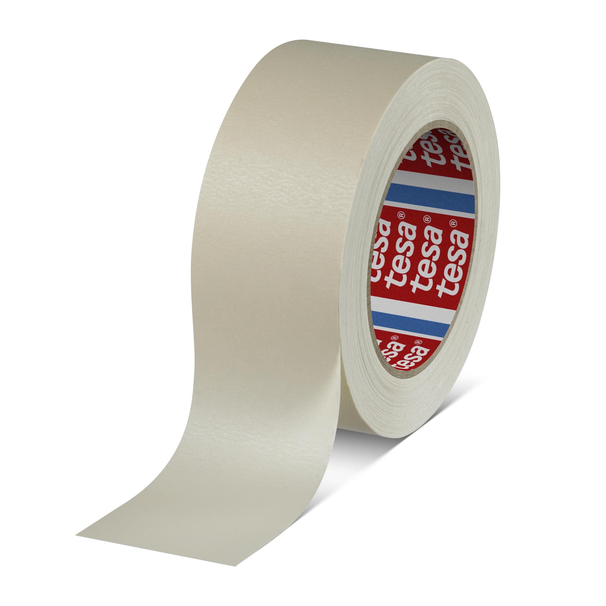 Produktfoto 1 von Tesa 4316 Papier Abdeckband Beige, Stärke 0.14mm Naturgummi-Kleber 50mm x 50m