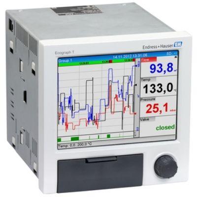 Produktfoto 1 von Endress+Hauser RSG35-B1A, 4-Kanal Grafik Kurvenschreiber für Stromstärke, Frequenzeingang, Impulseingang,