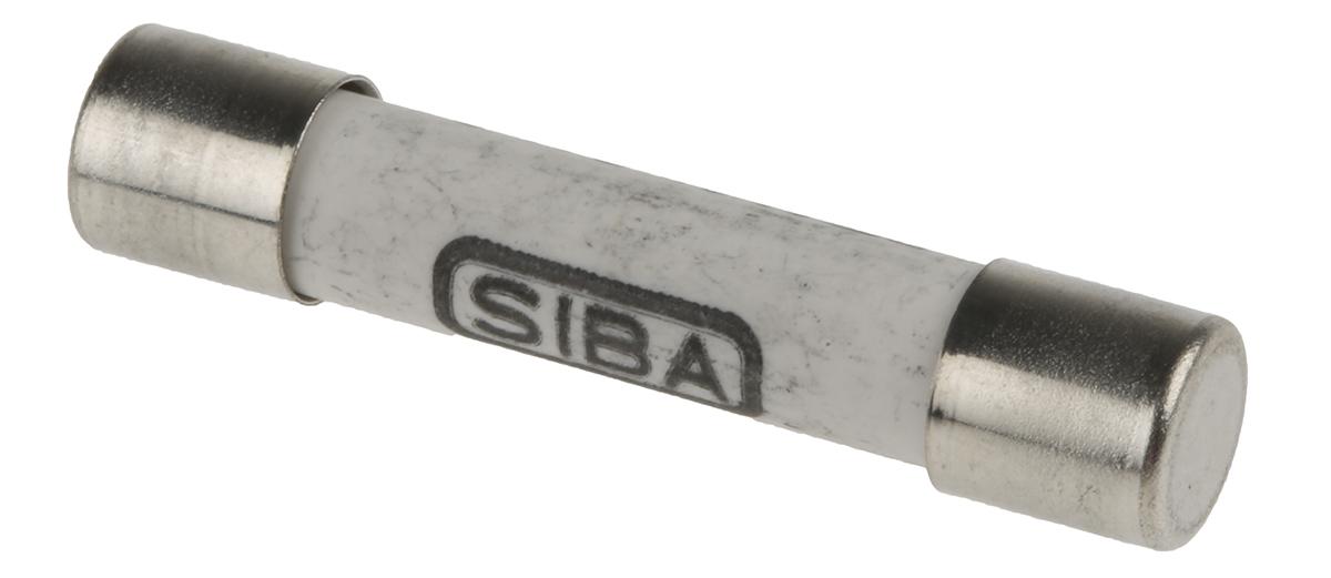 SIBA GZ Feinsicherung FF / 500mA 6.3 x 32mm 1kV ac/dc Keramik