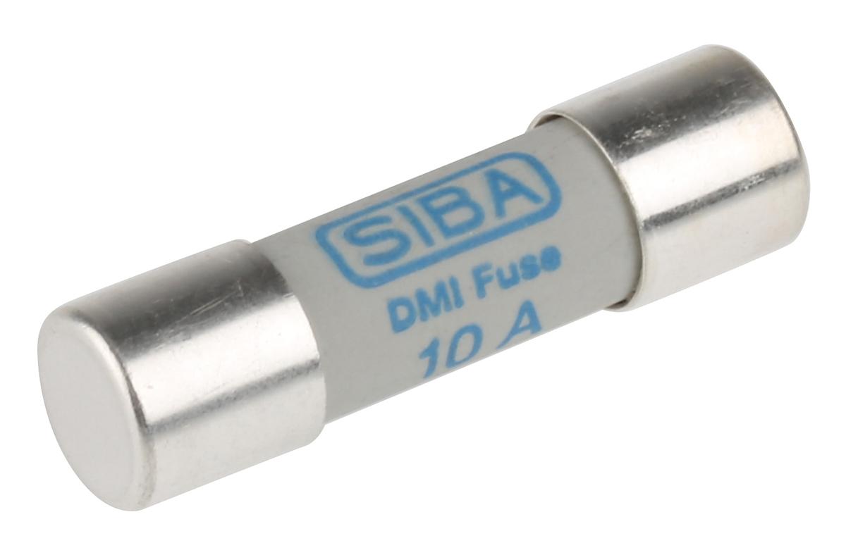 SIBA URZ Feinsicherung / 10A 10 x 38mm 1kV ac Keramik gR