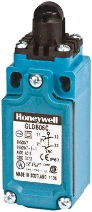 Produktfoto 1 von Honeywell GLD Endschalter, Rollenstößel, 2-poliger Schließer, 2 Öffner, 2 Öffner, IP 66, Glasfaserverstärkter